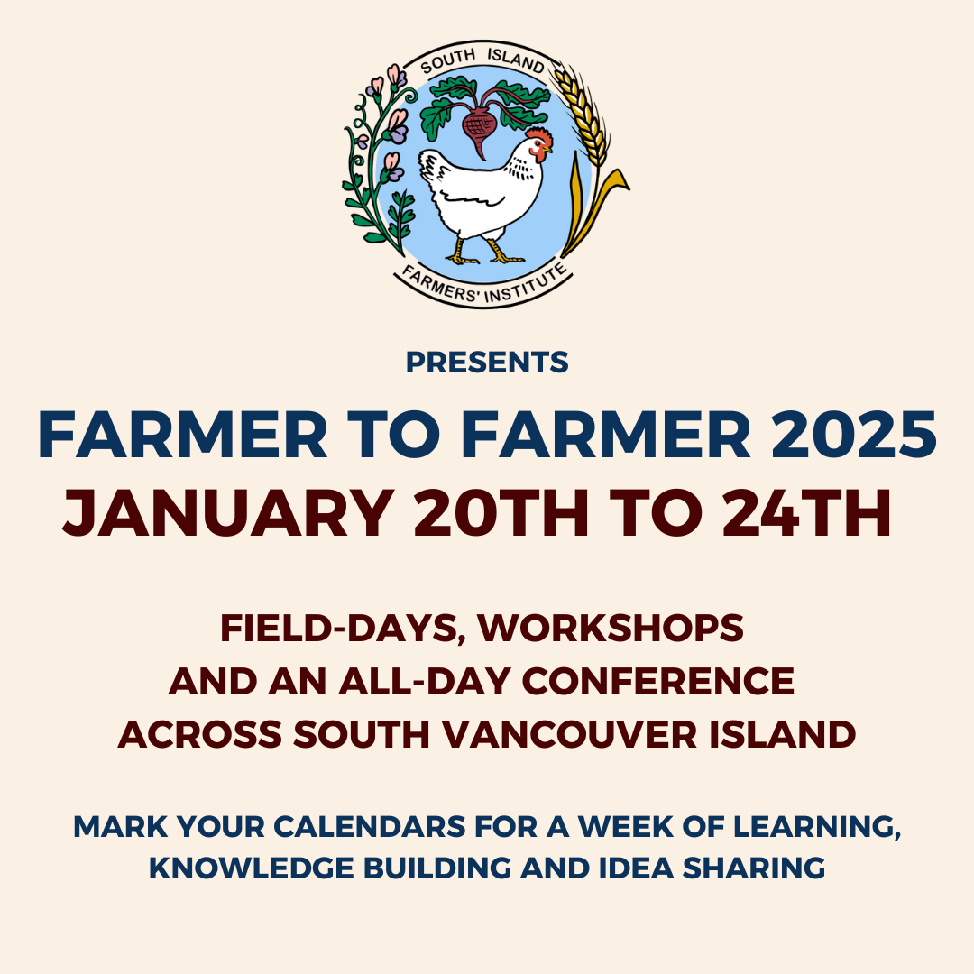 South Island Farmers Institute Farmer to Farmer 2025